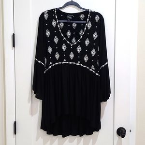 Embroidered Torrid top